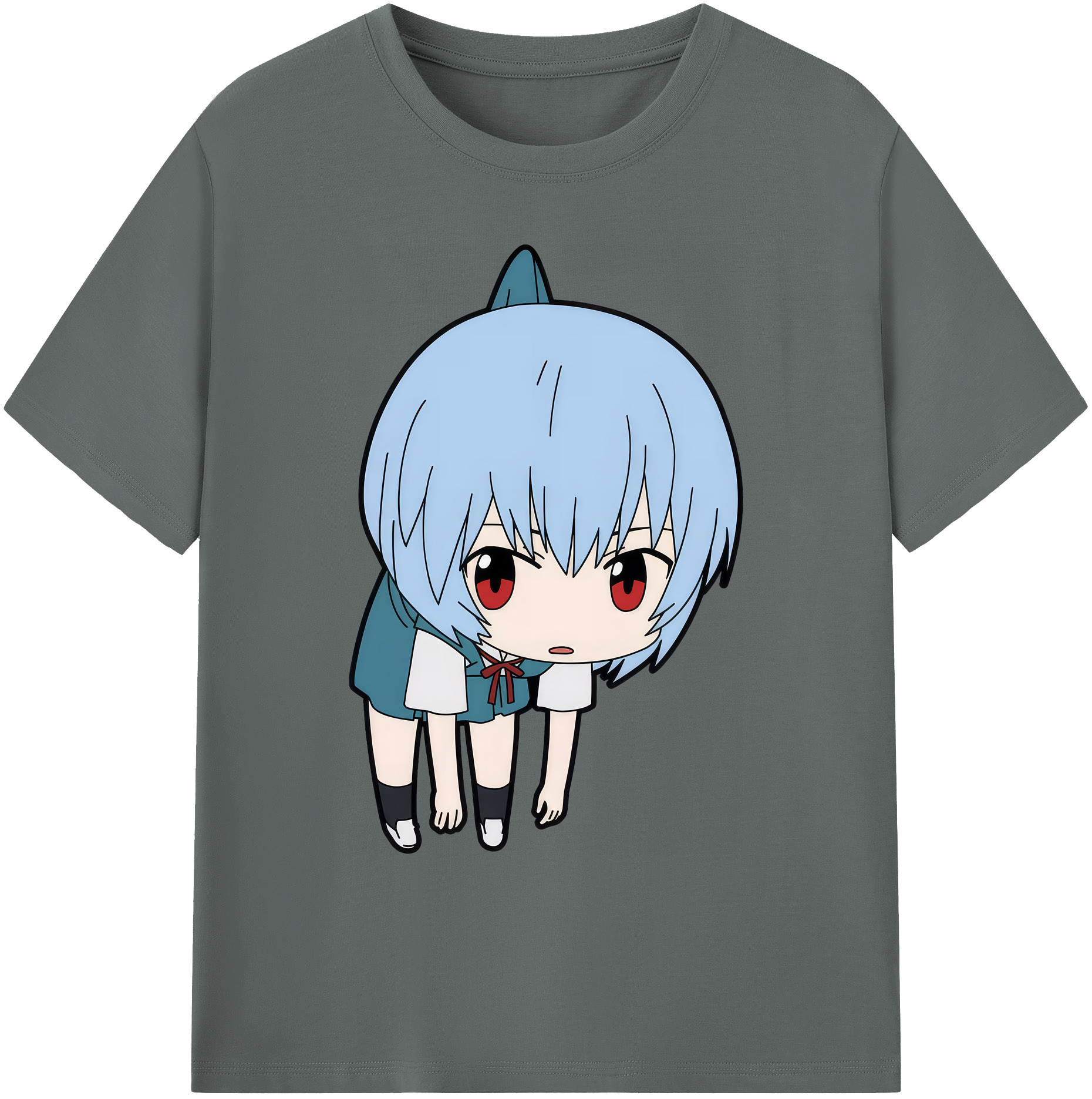 （画像用） EVA 新世紀エヴァンゲリオン 綿100％ メンズ半袖Tシャツ｜肌触りやわらか＆通気性
